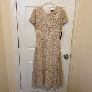 Lulus floral midi dress